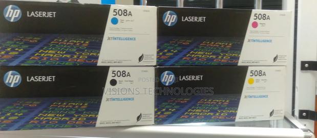 Cyan and Black Quality Toner Cartridge Hp508a