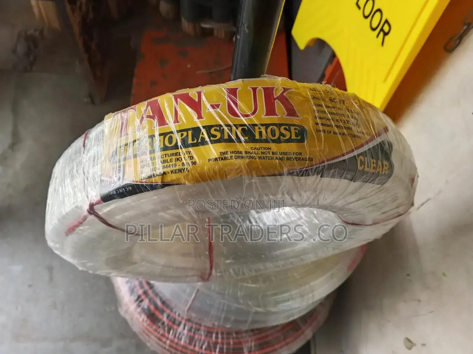 Transparent PVC Water Hose Pipe 60ft