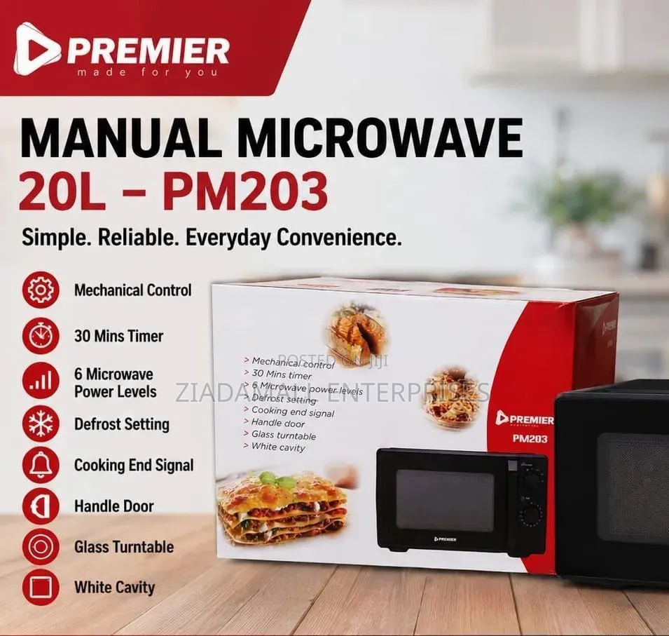 Premier Manual Microwave Premier 20l Manual Microwave