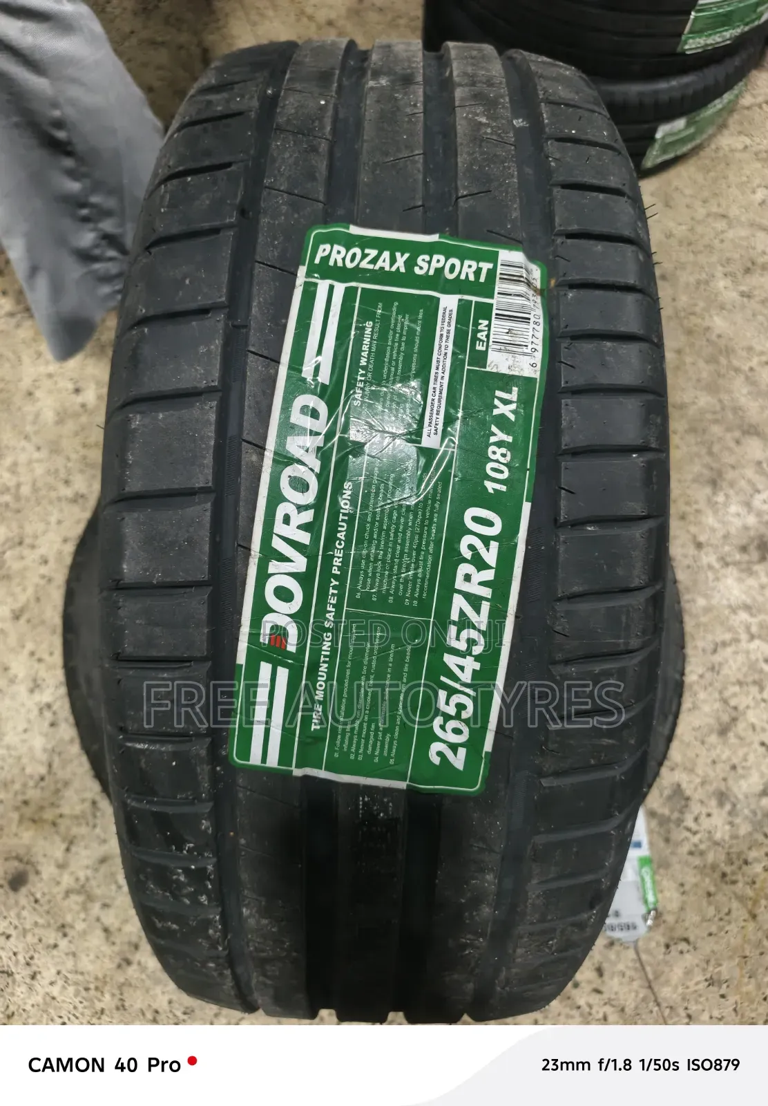 265/45zr20 Dovroad
