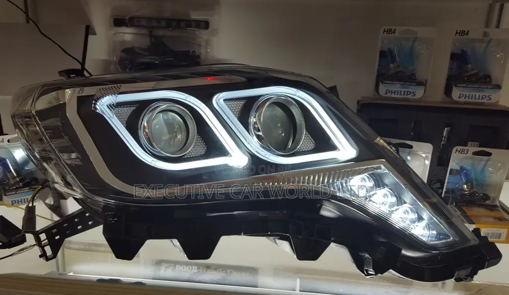 Toyota Prado 150 Aftermarket Teardrop Led Headlights