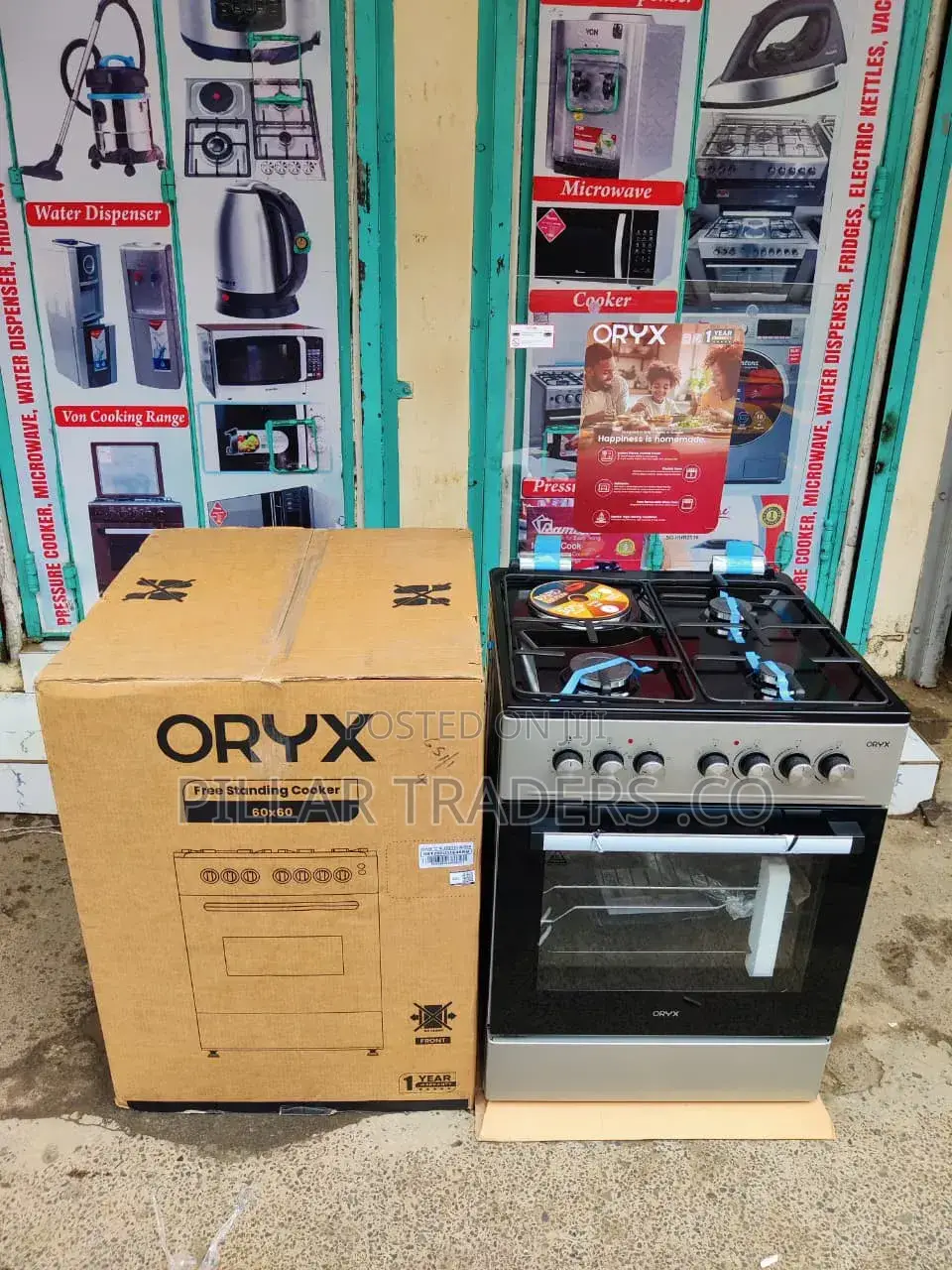 Oryx 60x60 Free Standing Cooker