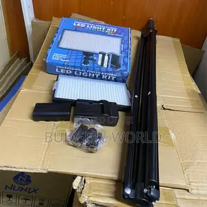 416 Led Camera Fill Light Kit With Adjustable Support Stand