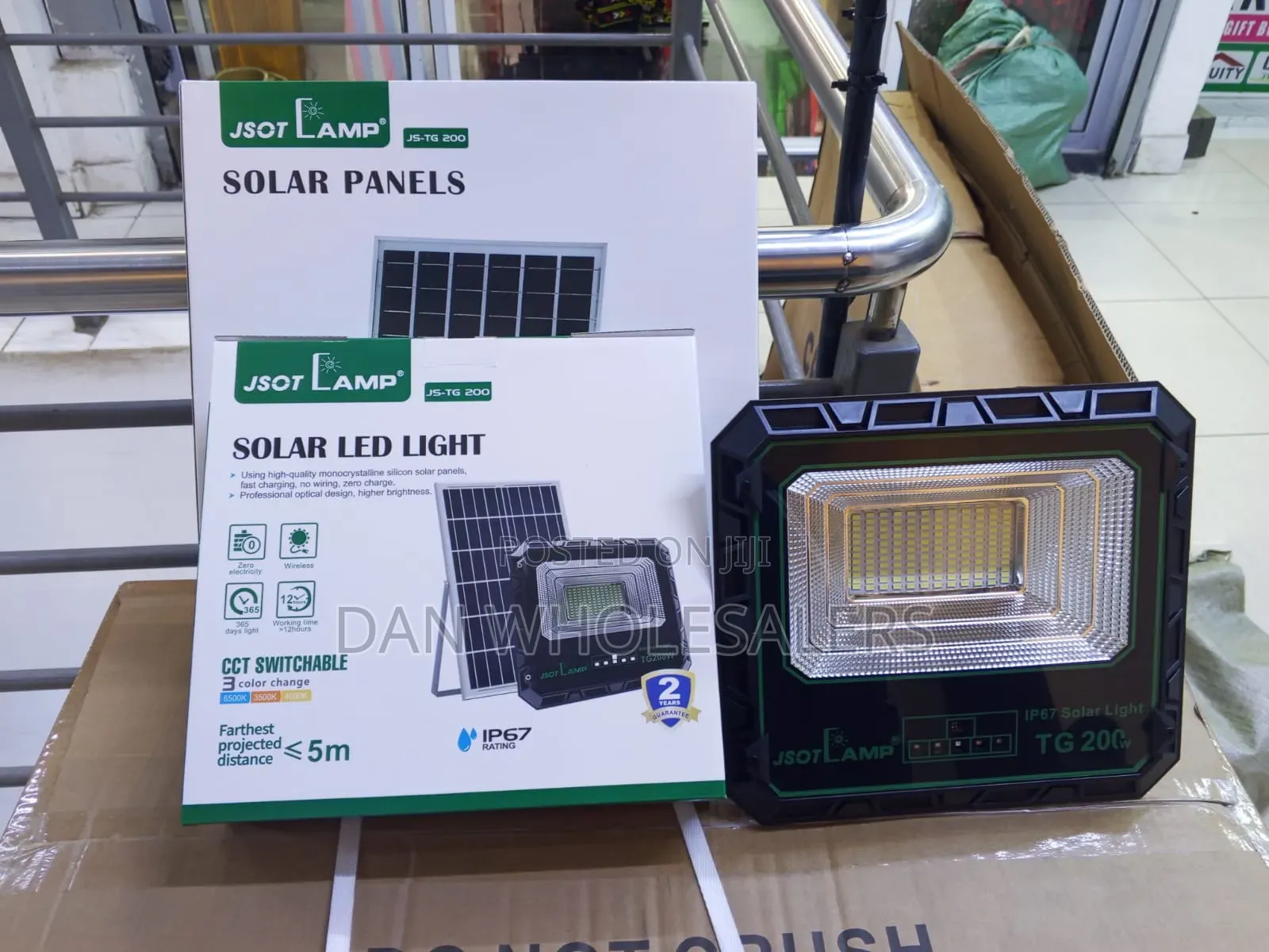 200watts Jsot Solar Security Floodlight