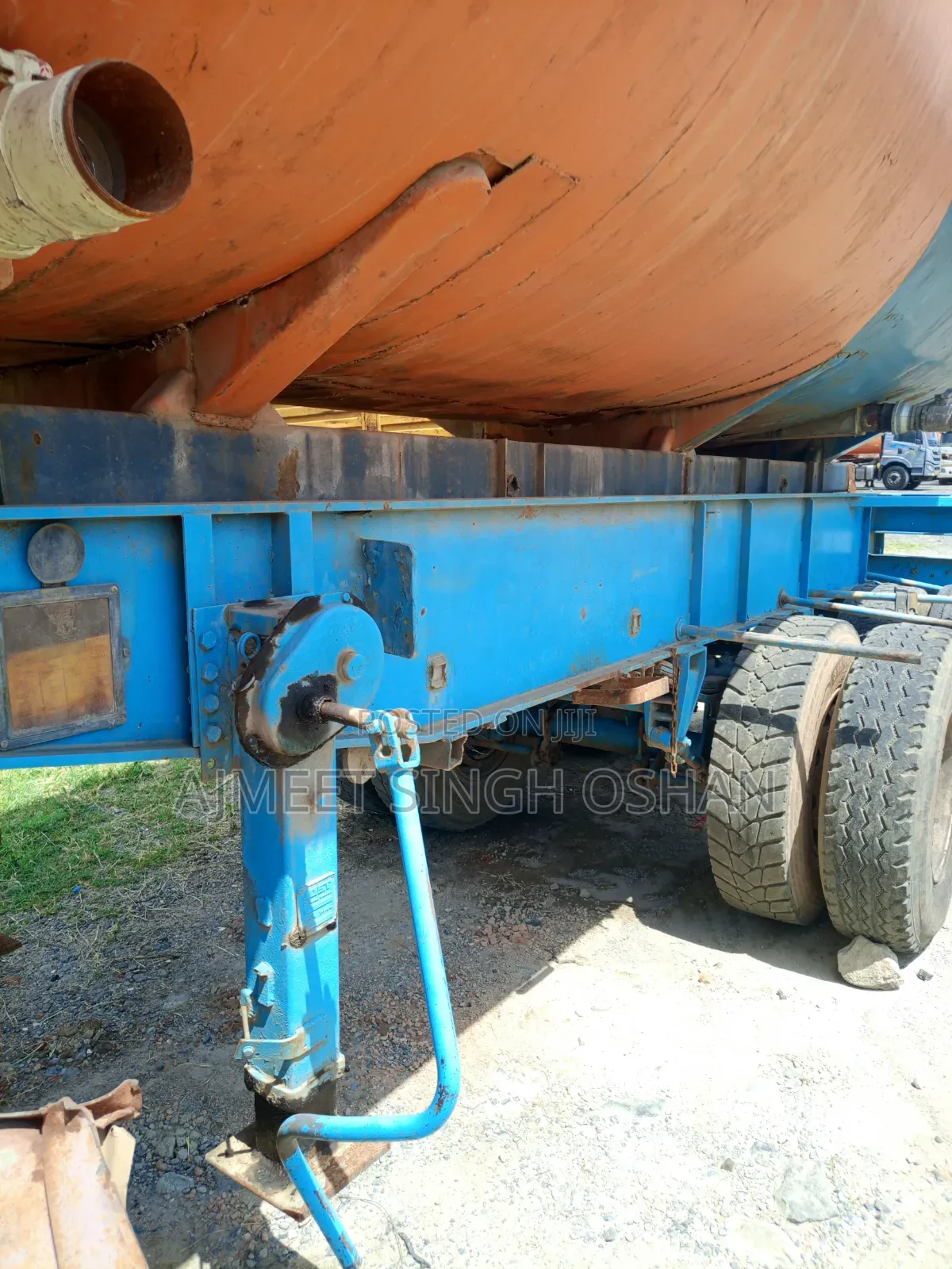 20ft Skeletons Trailers for Local Shunting X 7 With Tyrea