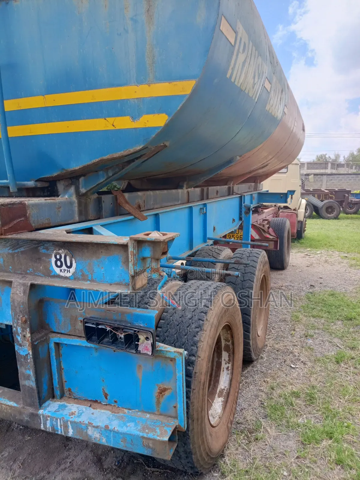 20ft Skeletons Trailers for Local Shunting X 7 With Tyrea