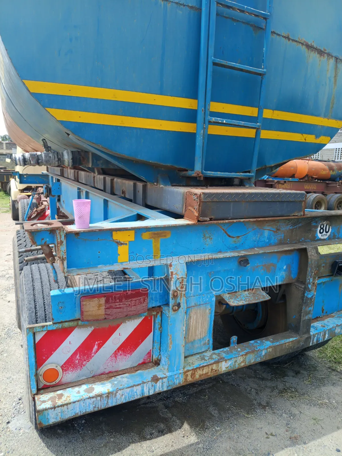20ft Skeletons Trailers for Local Shunting X 7 With Tyrea