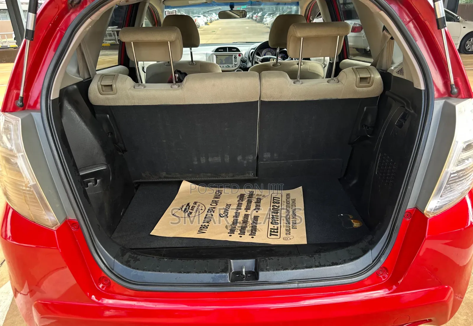Honda Fit 2011 Red