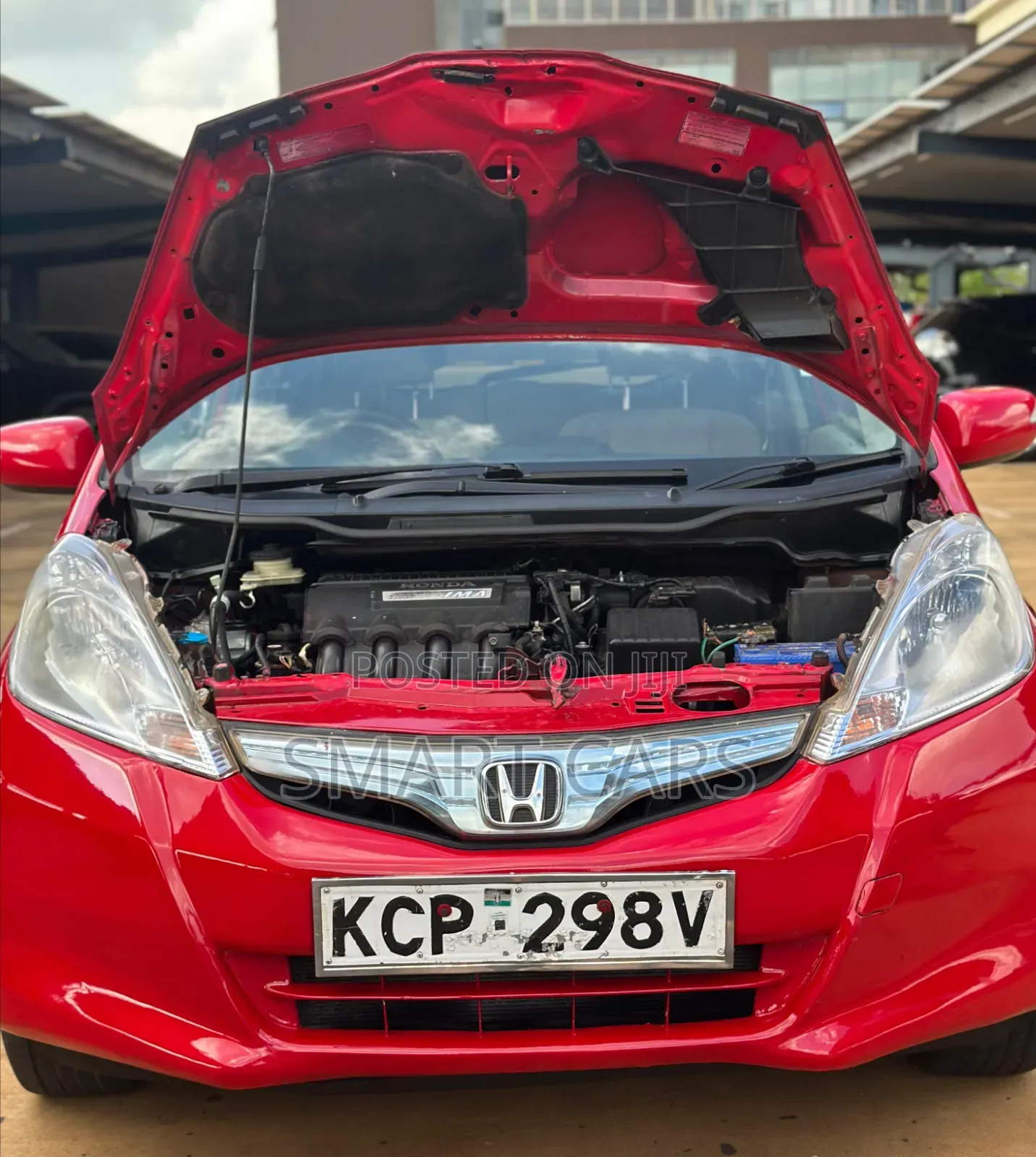 Honda Fit 2011 Red