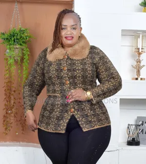 Ladies Free Fitting Button Up Sweaters