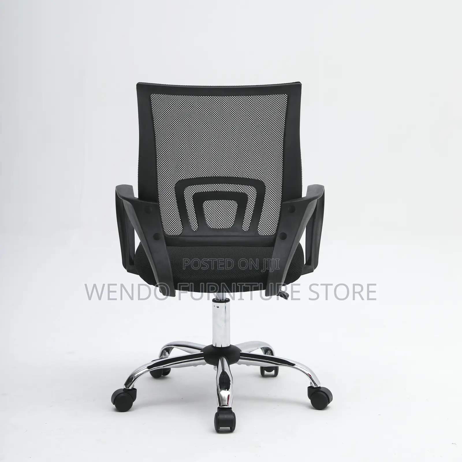 Office Chair : B5 Black Clerical Mesh Office Chair