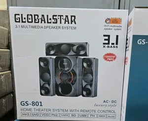 Globalstar Gs-801 3.1 Home Theater System