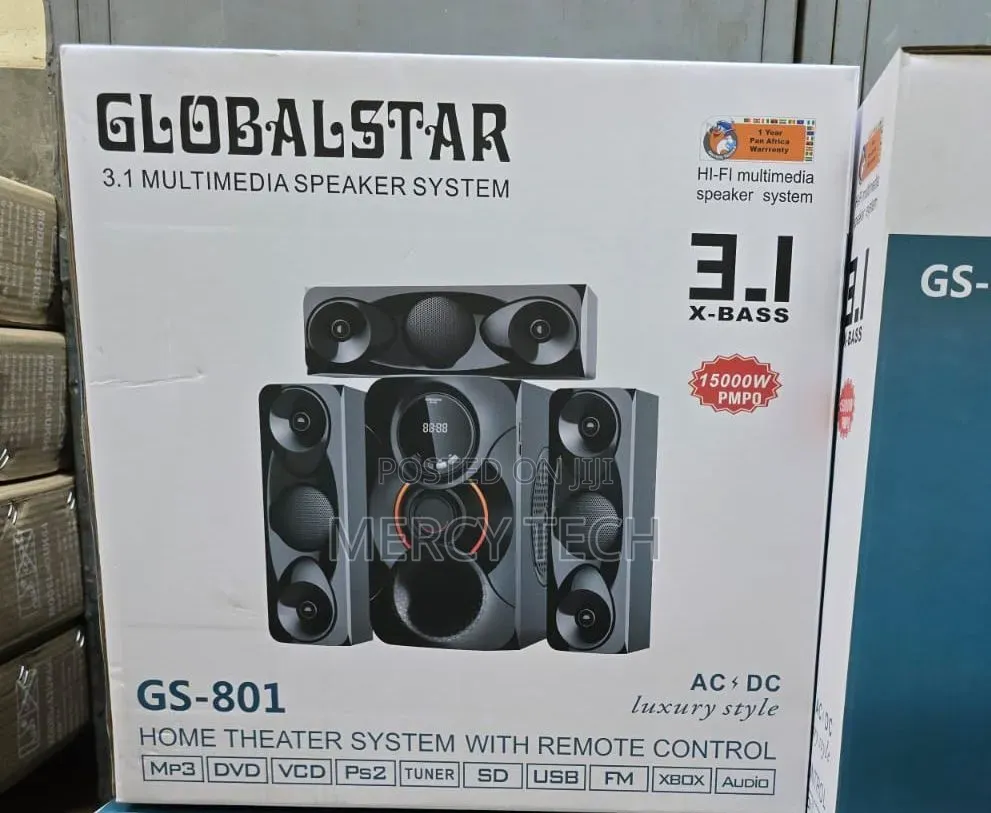 Globalstar Gs-801 3.1 Home Theater System