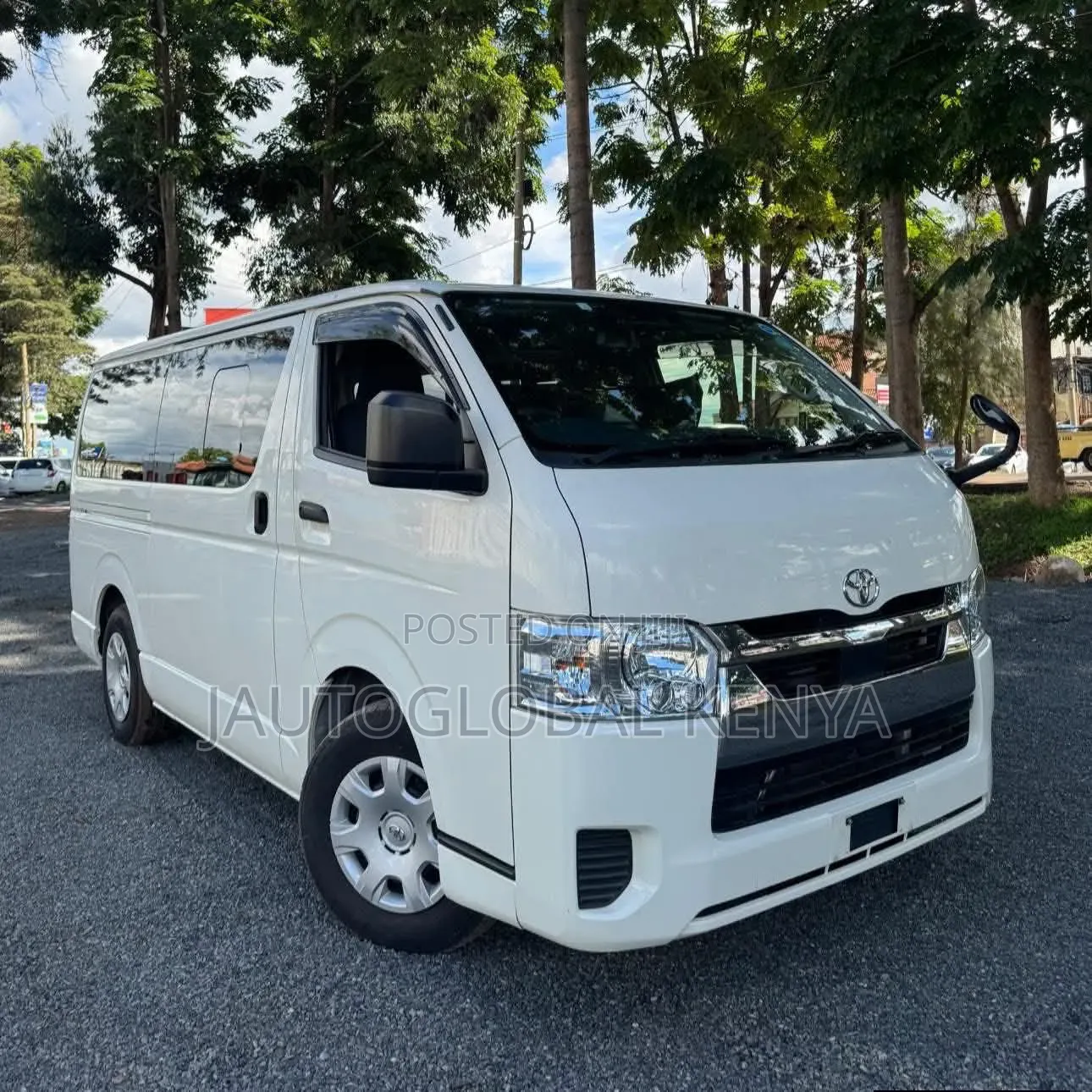 New Toyota HiAce 2019 White