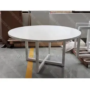 Coffee Table :White Household Essentials Jamestown Round Coffee Table,