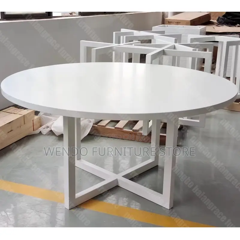 Coffee Table :White Household Essentials Jamestown Round Coffee Table,