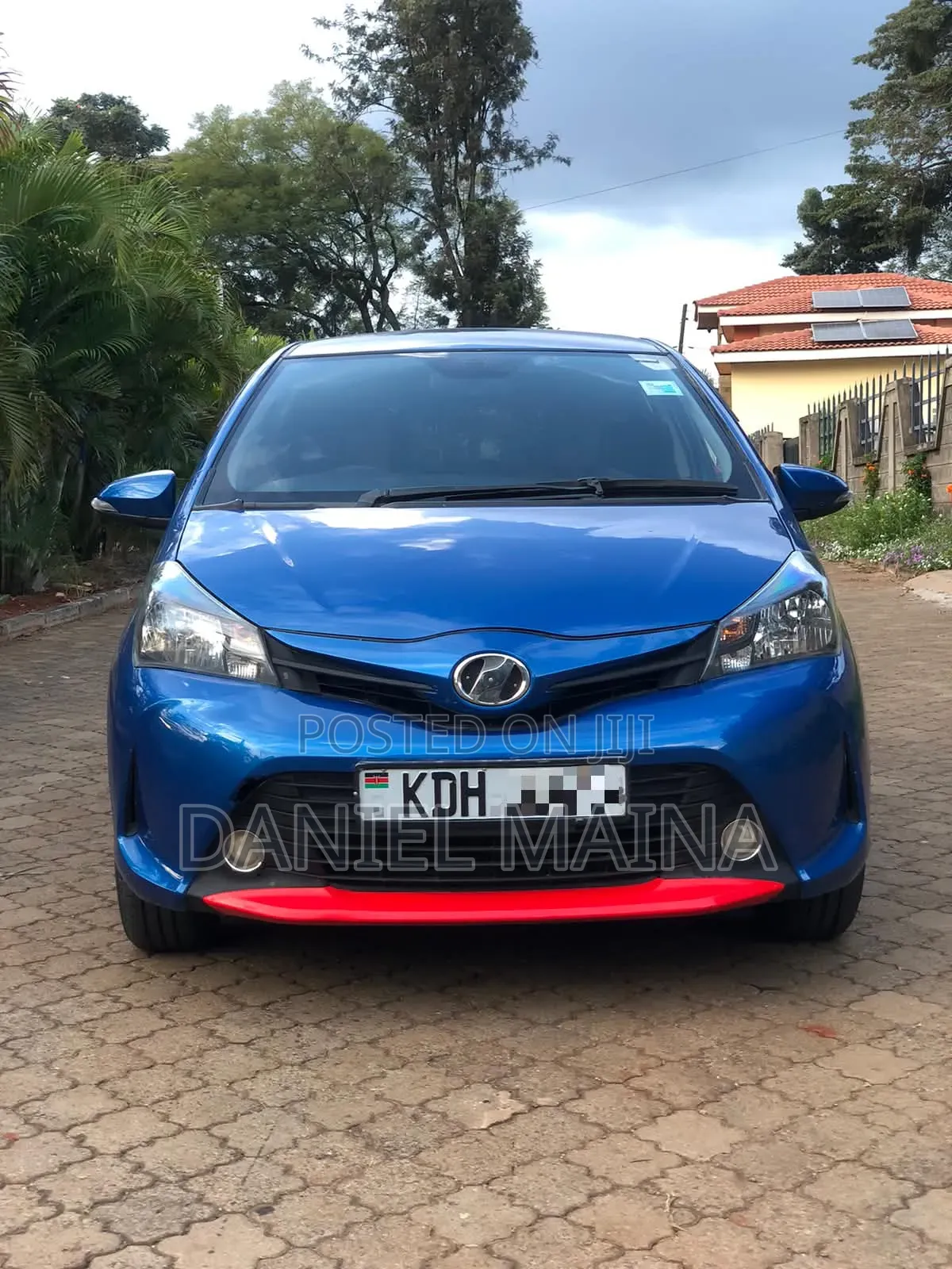 Toyota Vitz 2015 Blue