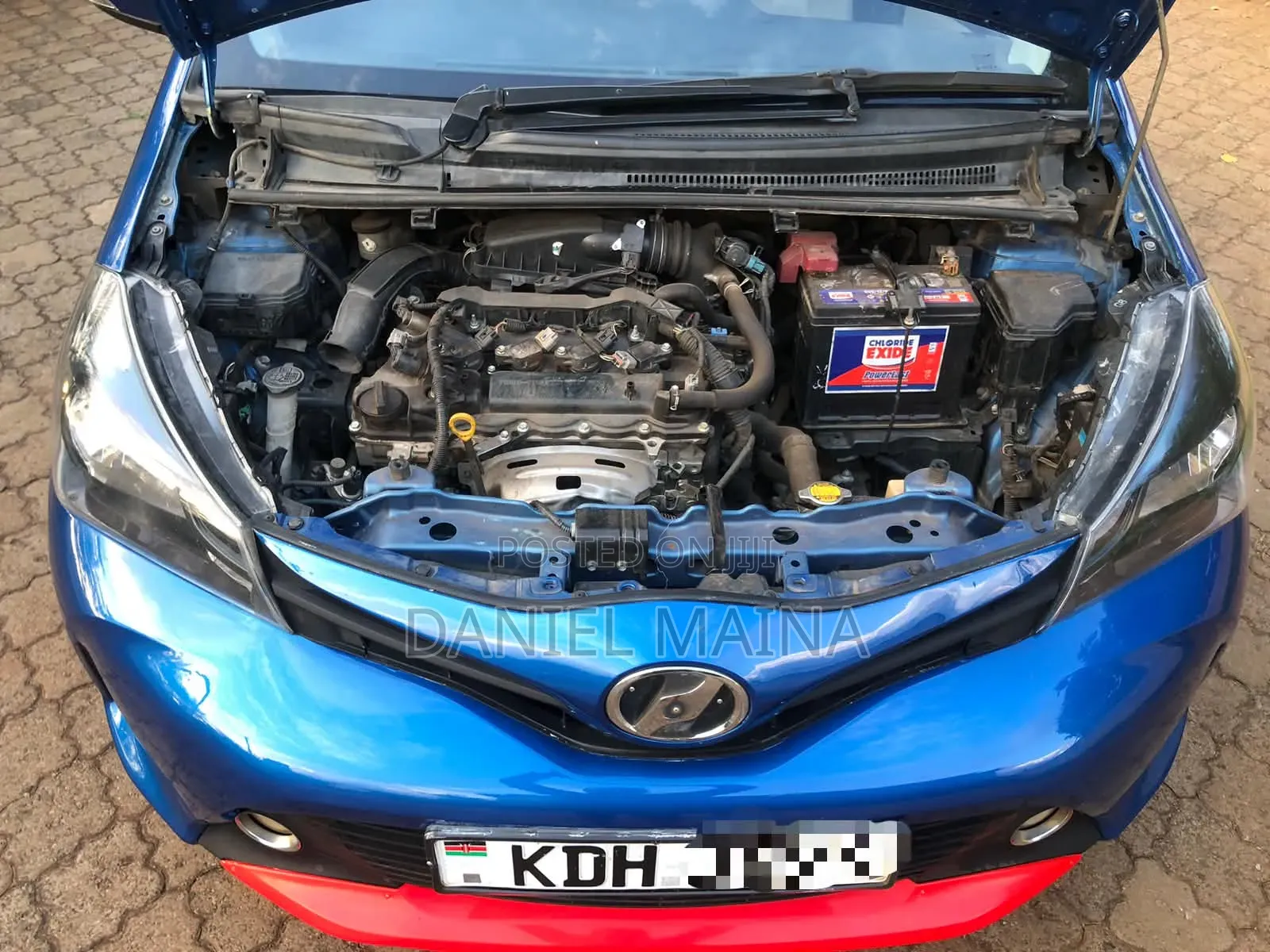 Toyota Vitz 2015 Blue