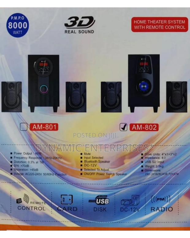 Amtec 801/802 Sub Woofer/System