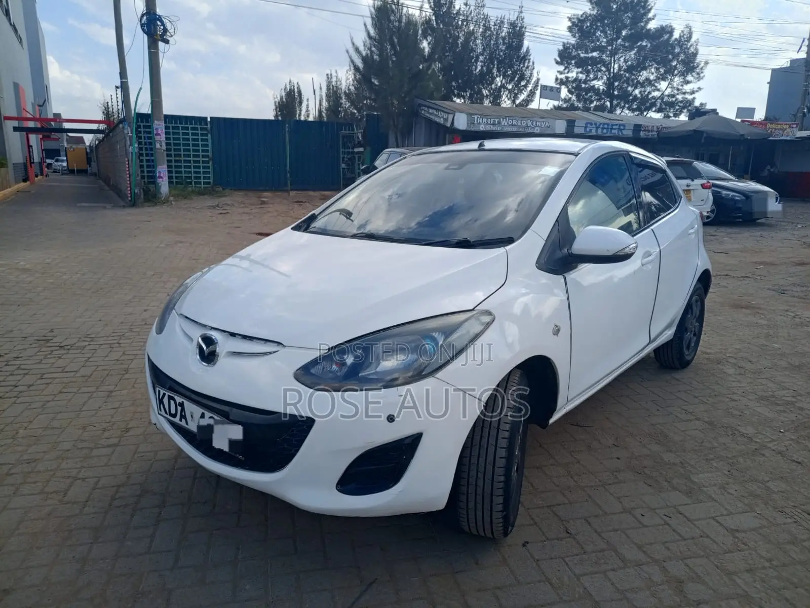 Mazda Demio 2013 White
