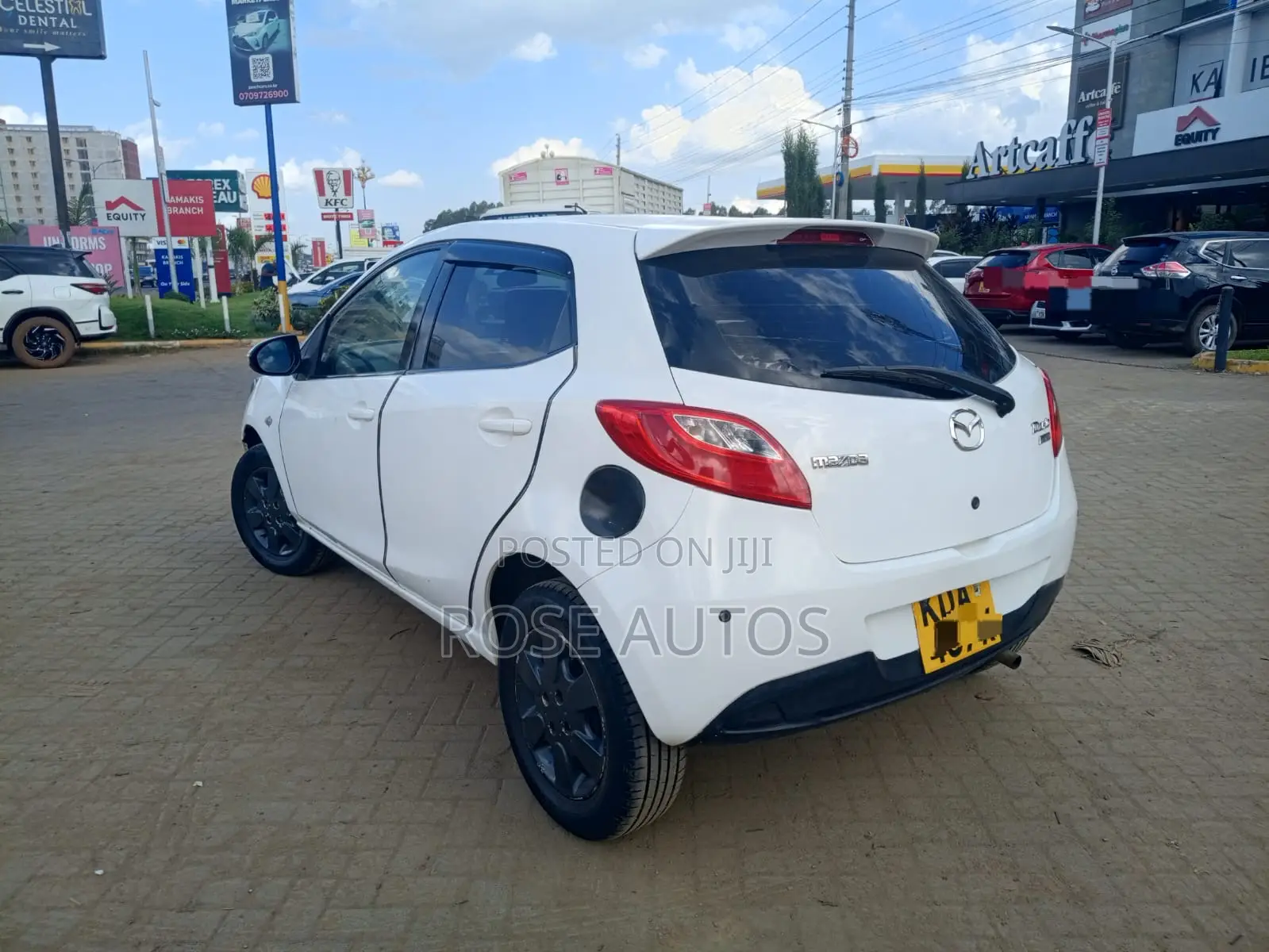 Mazda Demio 2013 White