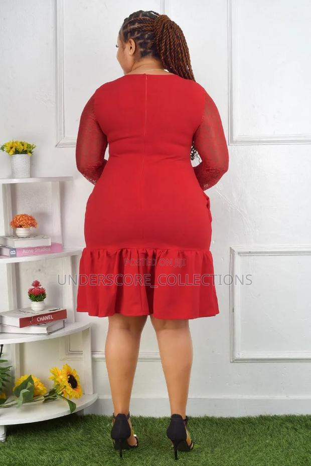 Ladies Plain Coloured Fish Shape Dresses - thumbnail 2