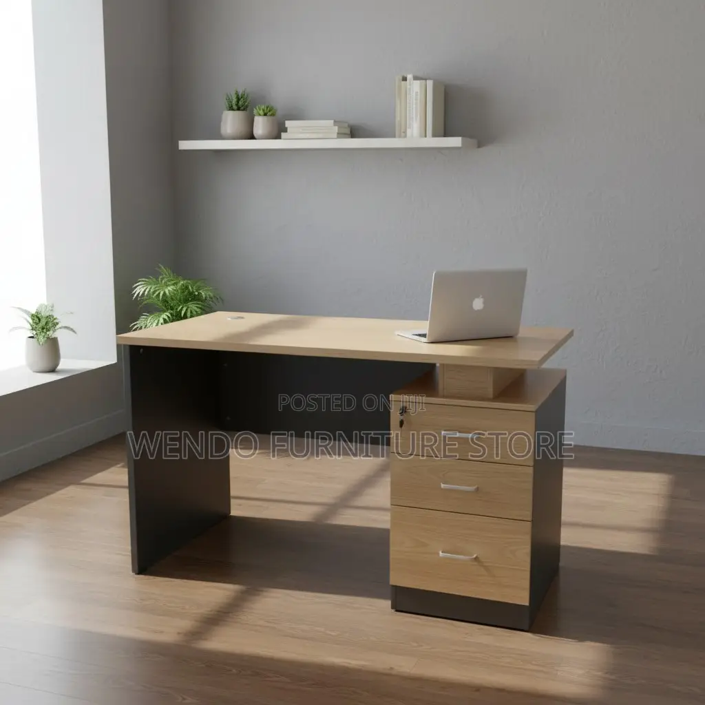 Office Desk : L9 1400mm Executive Office Desk
