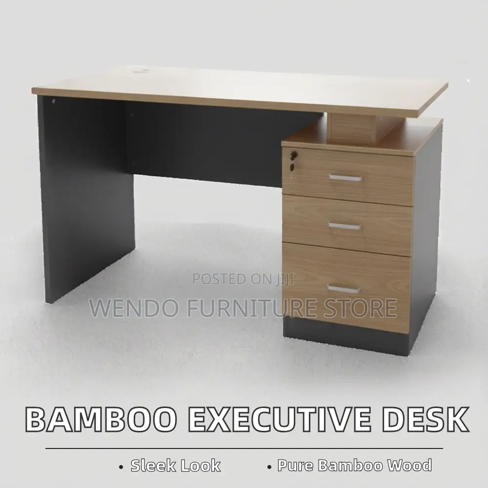 Office Desk : L9 1400mm Executive Office Desk