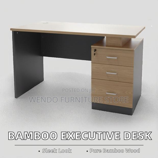 Office Desk : L9 1400mm Executive Office Desk - thumbnail 2