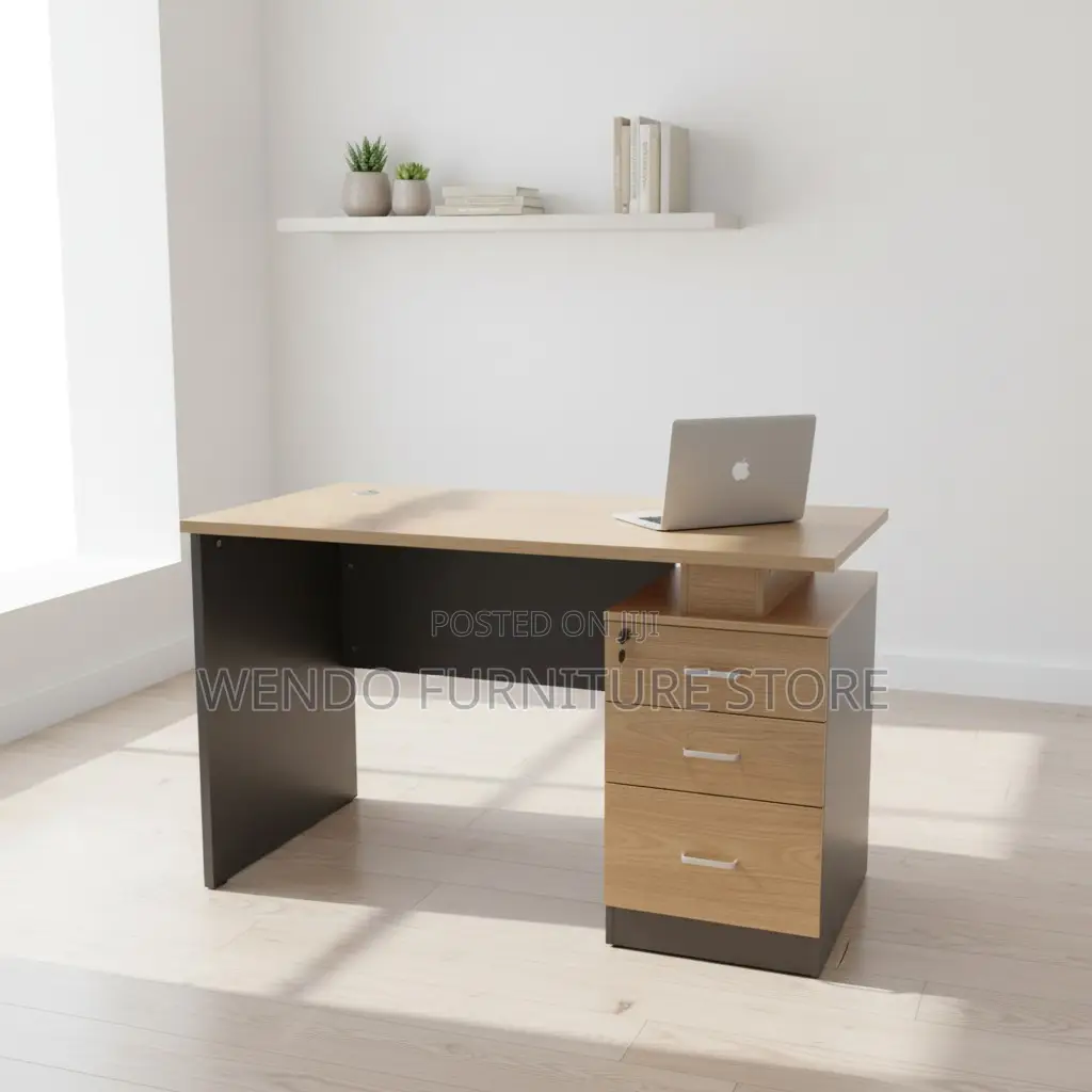 Office Desk : L9 1400mm Executive Office Desk