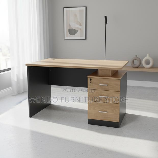 Office Desk : L9 1400mm Executive Office Desk - thumbnail 5