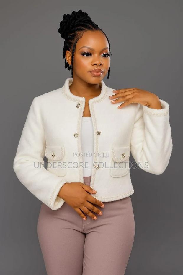 Ladies Checked Crop Jackets - thumbnail 6