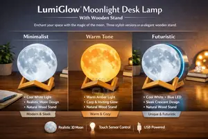 Lumiglow Moonlight Desk Lamp