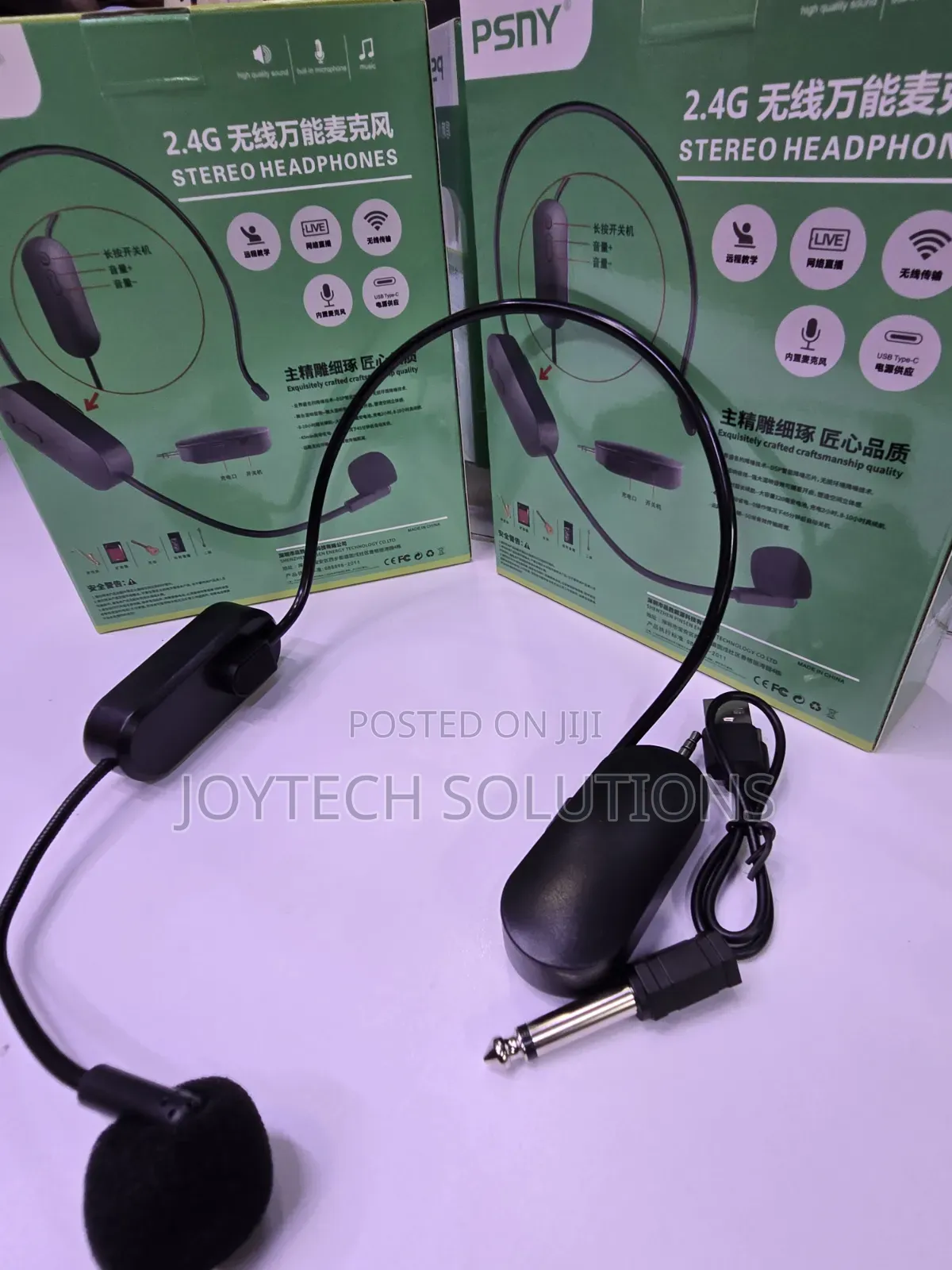 Universal 2.4g Wireless Microphone - Plug Play for Speakers Pa