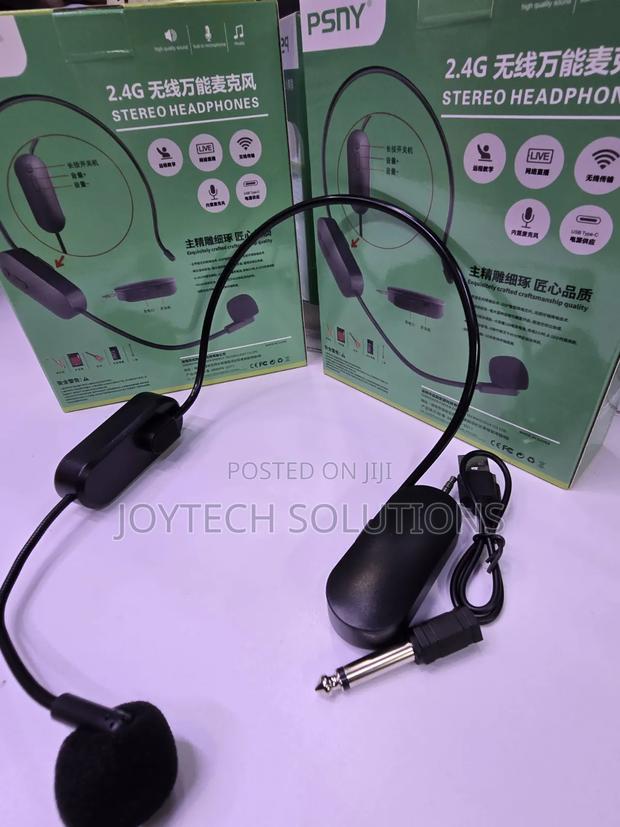 Universal 2.4g Wireless Microphone - Plug Play for Speakers Pa