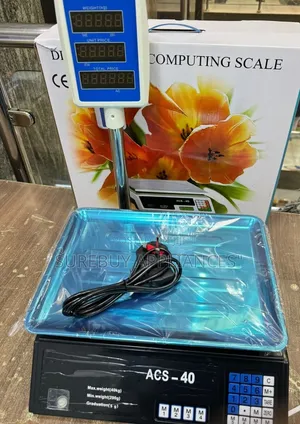 40kg Commercial Digital Weighing Scale With Pole Display