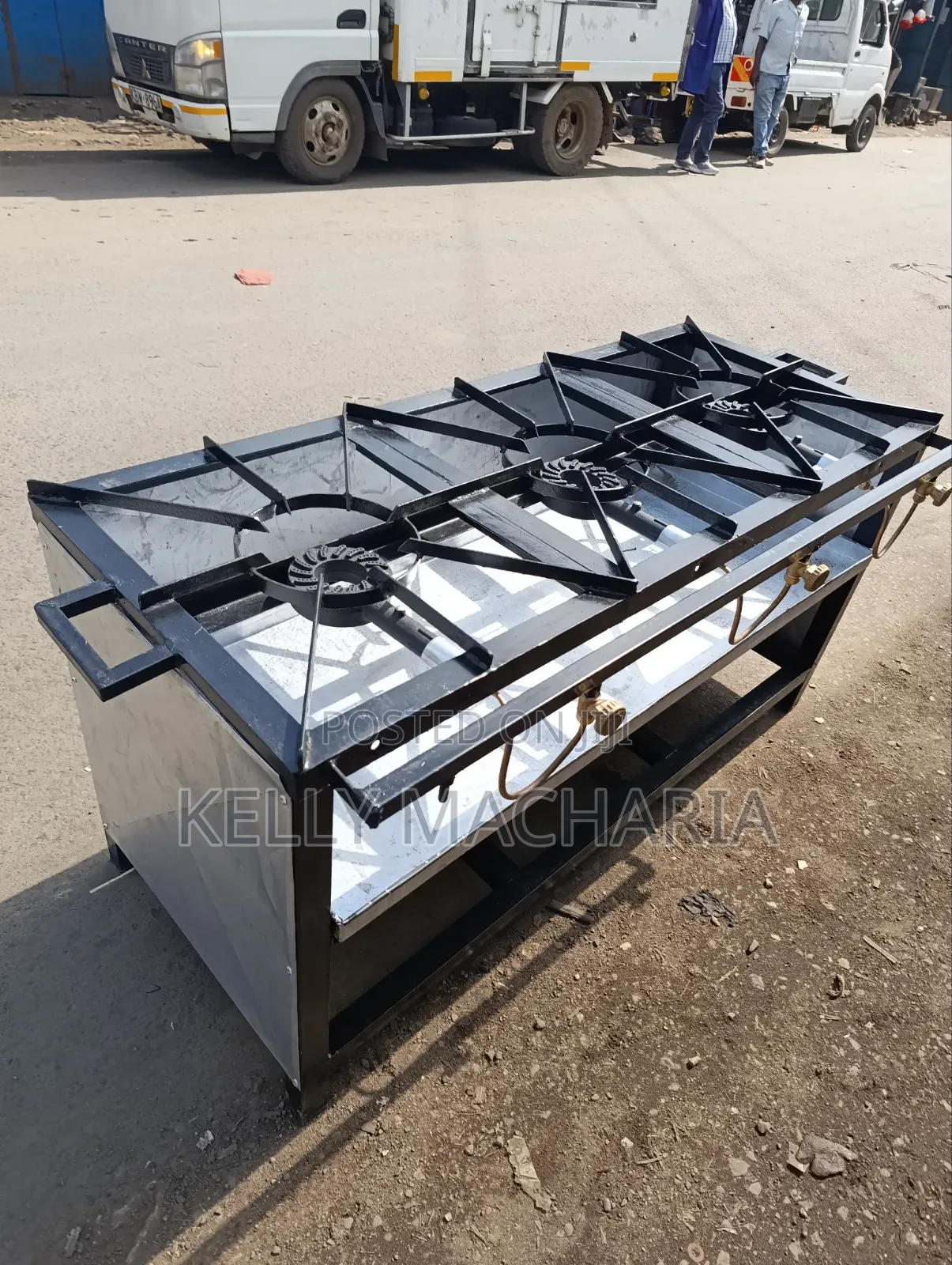 Closed Three Burner Commercial Sizes Burners