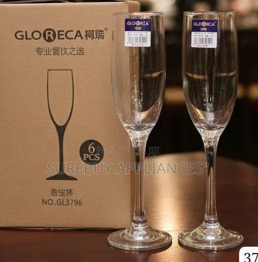 Luxury 6-Piece Champagne Glass Set