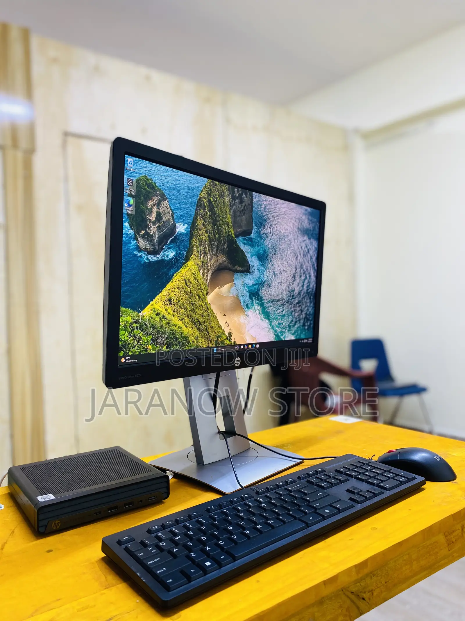 Desktop Computer HP EliteDesk 800 G4 16GB Intel Core i7 SSD 256GB