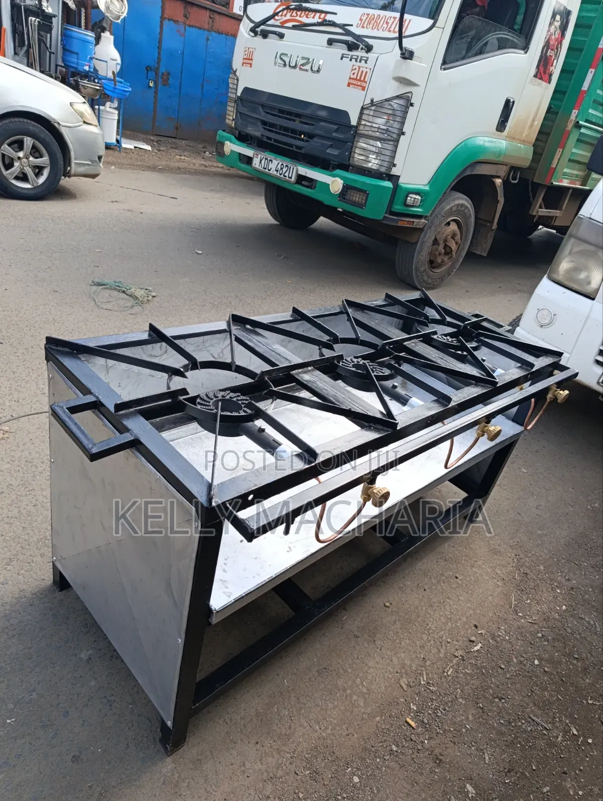 Closed Burner Commercial Closed Three Burner Gas Jikos