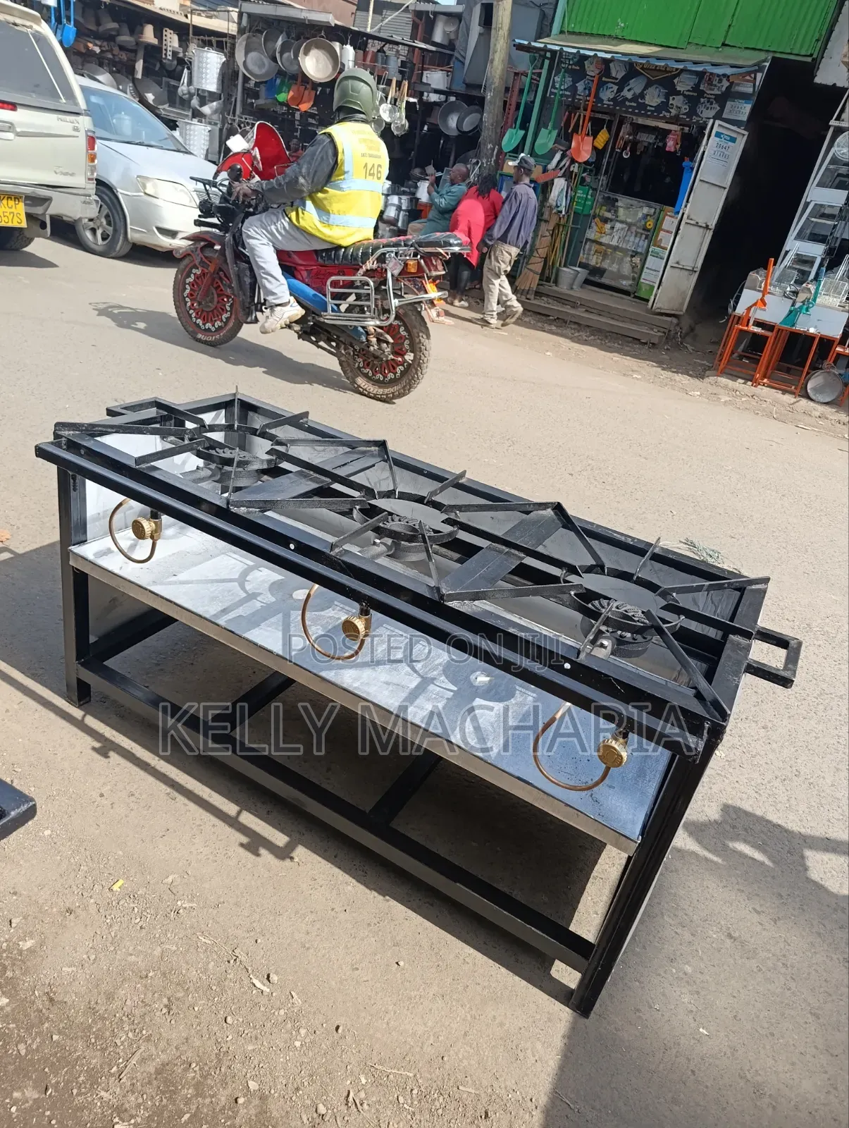 Closed Burner Commercial Closed Three Burner Gas Jikos