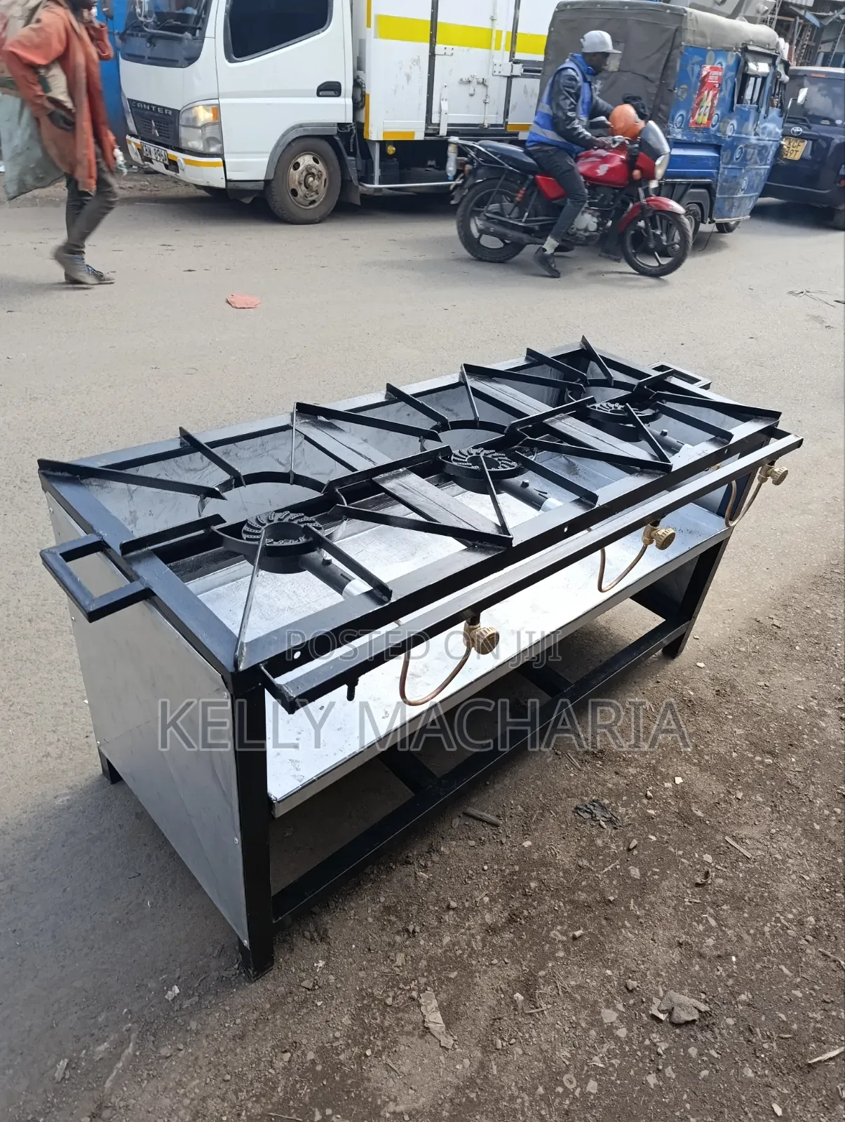 Closed Burner Commercial Closed Three Burner Gas Jikos