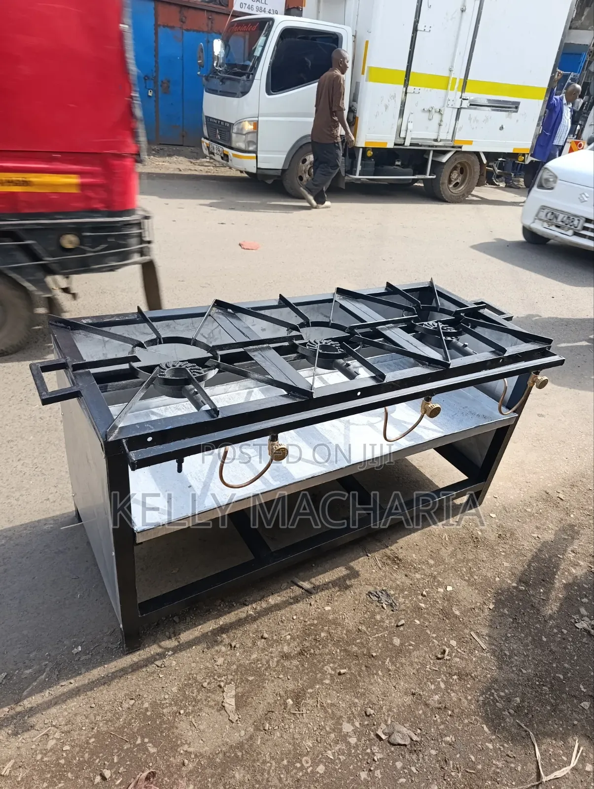 Closed Burner Commercial Closed Three Burner Gas Jikos