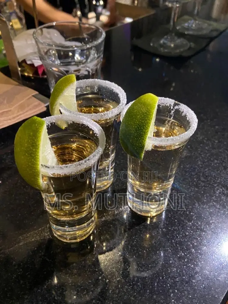 Crystal Heavy Base 6 PCS Tot Glasses ( 30 Ml )