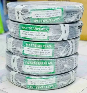 Twin With Earth Matstar Cable 1.5mm