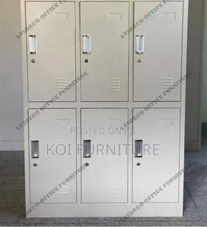 Office Cabinet; Nine Lockers Executive Tyi0 Cabinet