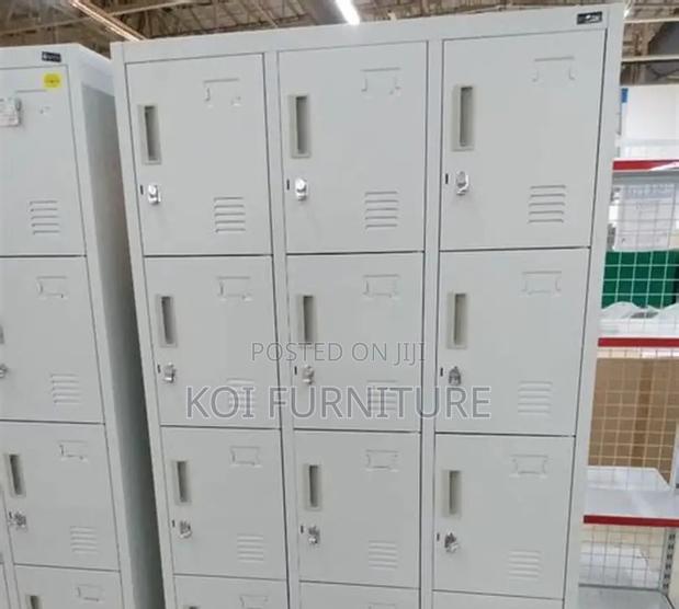 Office Cabinet; Nine Lockers Executive Tyi0 Cabinet - thumbnail 6