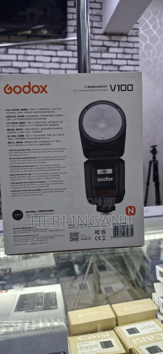 Godox V100 Speedlight for Nikon - thumbnail 3