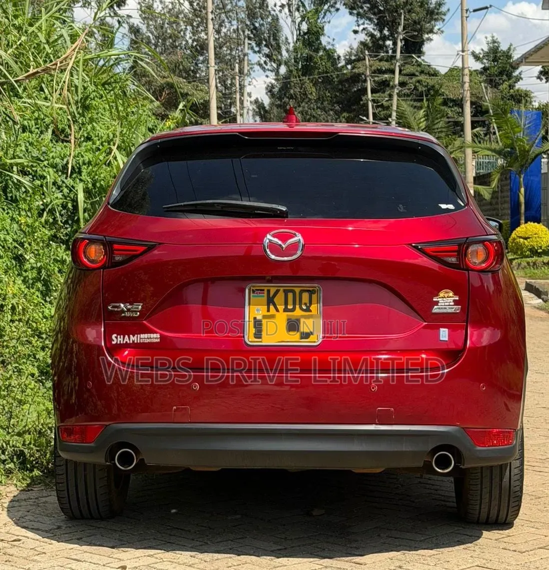 Mazda CX-5 2.2 Diesel AWD 2017 Red