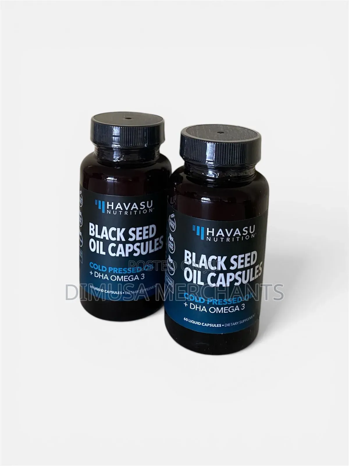 Black Seedoil+Dha-vegan Omega 3-supports Brain ,Heart ,Immune System